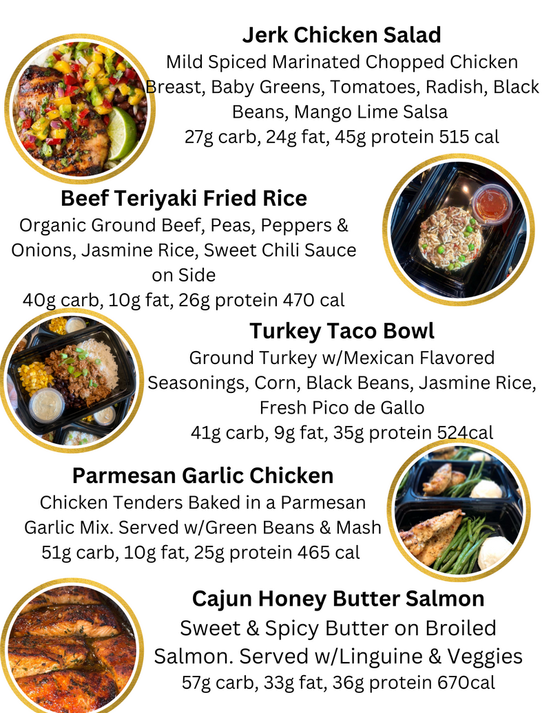 MIX & MATCH 6 WEEKLY MEALS PLAN