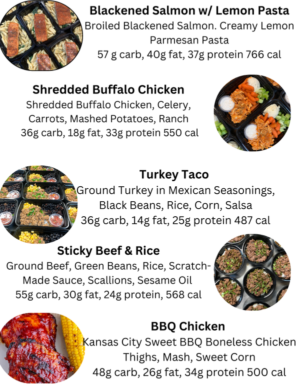 MIX & MATCH 10 WEEKLY MEALS PLAN